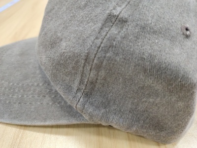 pure color Washed Cotton Sports Sunshade Spring Summer Peaked Cap K-style Big Head Circumference Long Brim Dome Baseball Cap Women