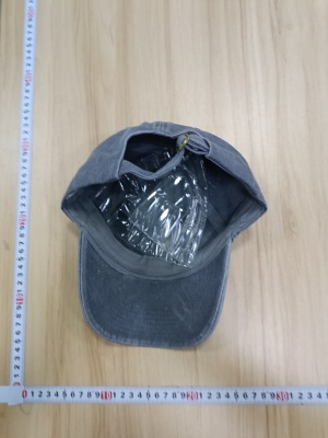 pure color Washed Cotton Sports Sunshade Spring Summer Peaked Cap K-style Big Head Circumference Long Brim Dome Baseball Cap Women