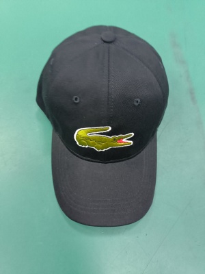 LACOSTE Peaked Cap nouveau chapeau de conditionnement chapeau de baseball chapeau de protection solaire pour hommes et femmes chapeau de soleil polyvalent chapeau de voile doux chapeau de filet de style de Hong Kong chapeau de voyage de marée